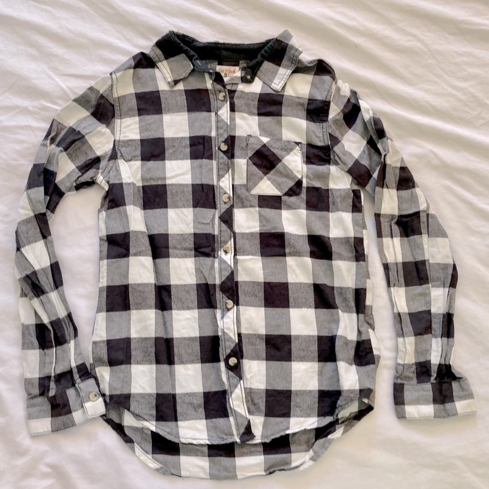 Cat & Jack plaid flannel